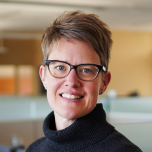 Associate Principal and Director of Administration Polly Forinash.