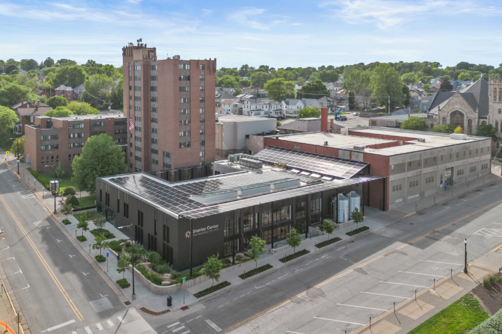 Exterior shot of the Stanley Center for Peace & Security.