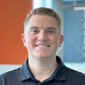 Mechanical Engineer Cade Hogan.