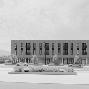 Rendering of the Goldfinch Lofts.