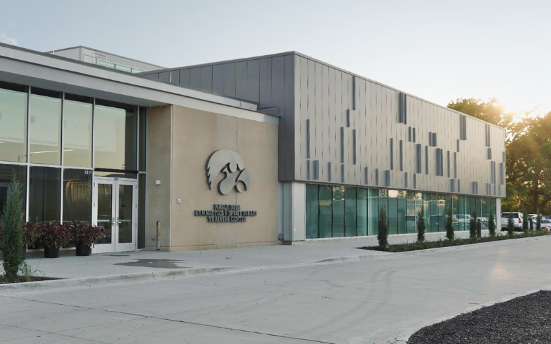 University of Iowa Nagle-Duda Gymnastics & Spirit Squads Training Center.