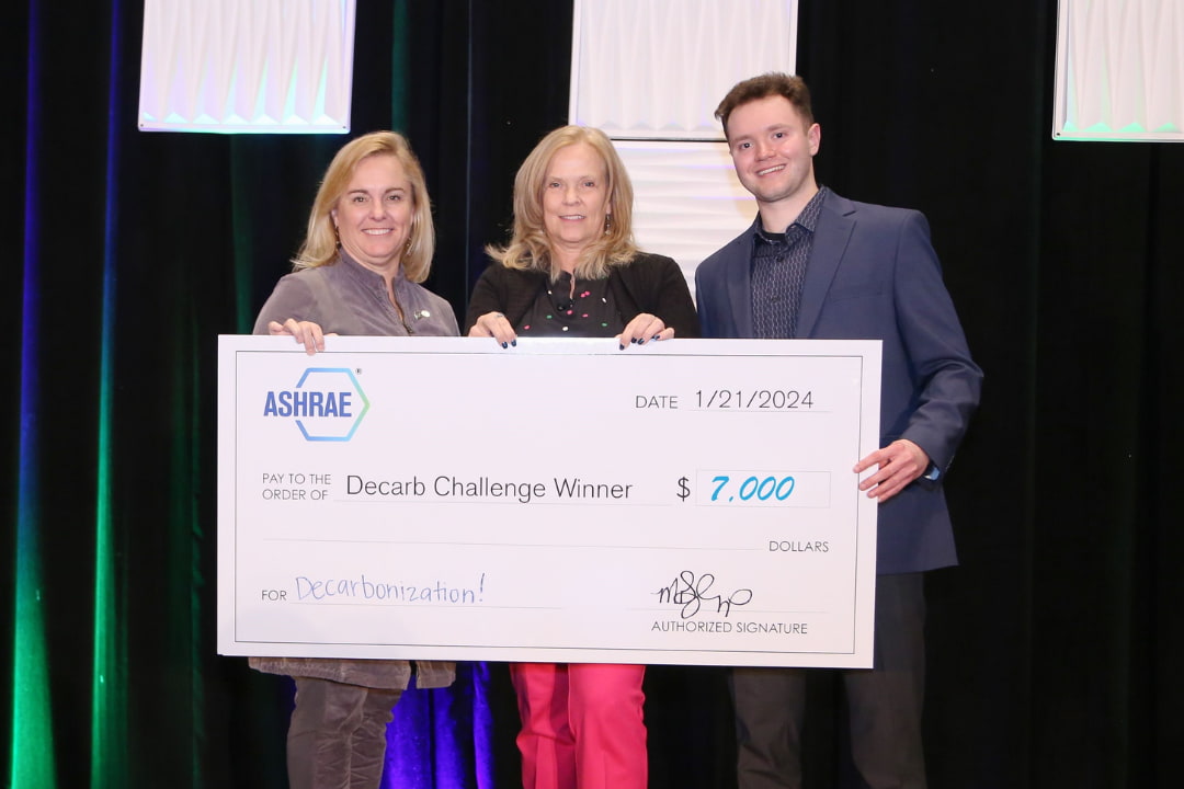 Design Engineers Team Wins at ASHRAE’s 2023 Decarbonization Challenge